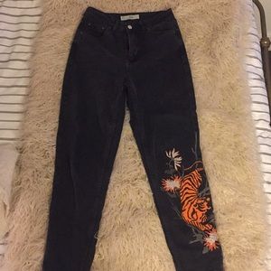 Topshop tiger mom jeans 🐅